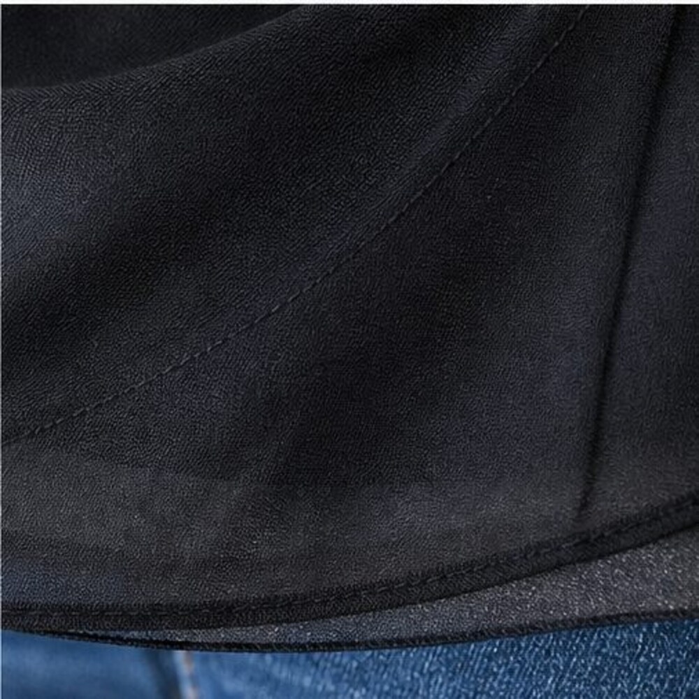Black Ruffle Blouse - Picture 6 of 6